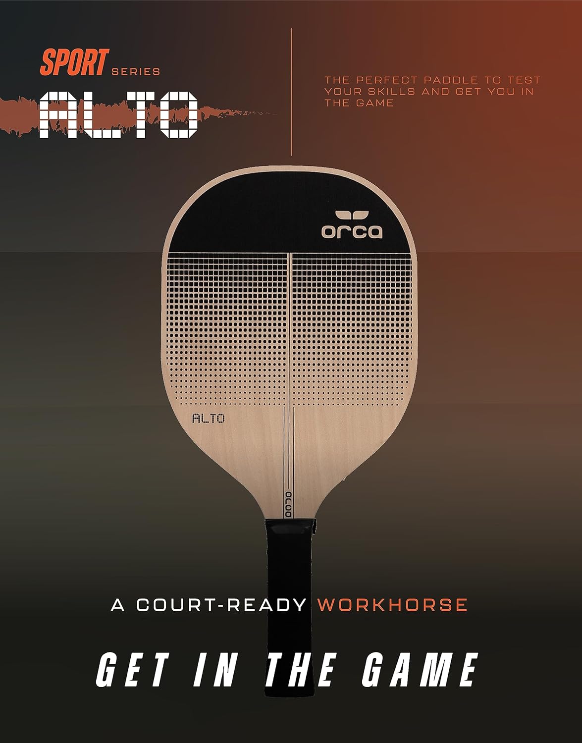 Orca Alto Sports Series Wood Pickleball Paddle - Starter Edition - 2 Pack