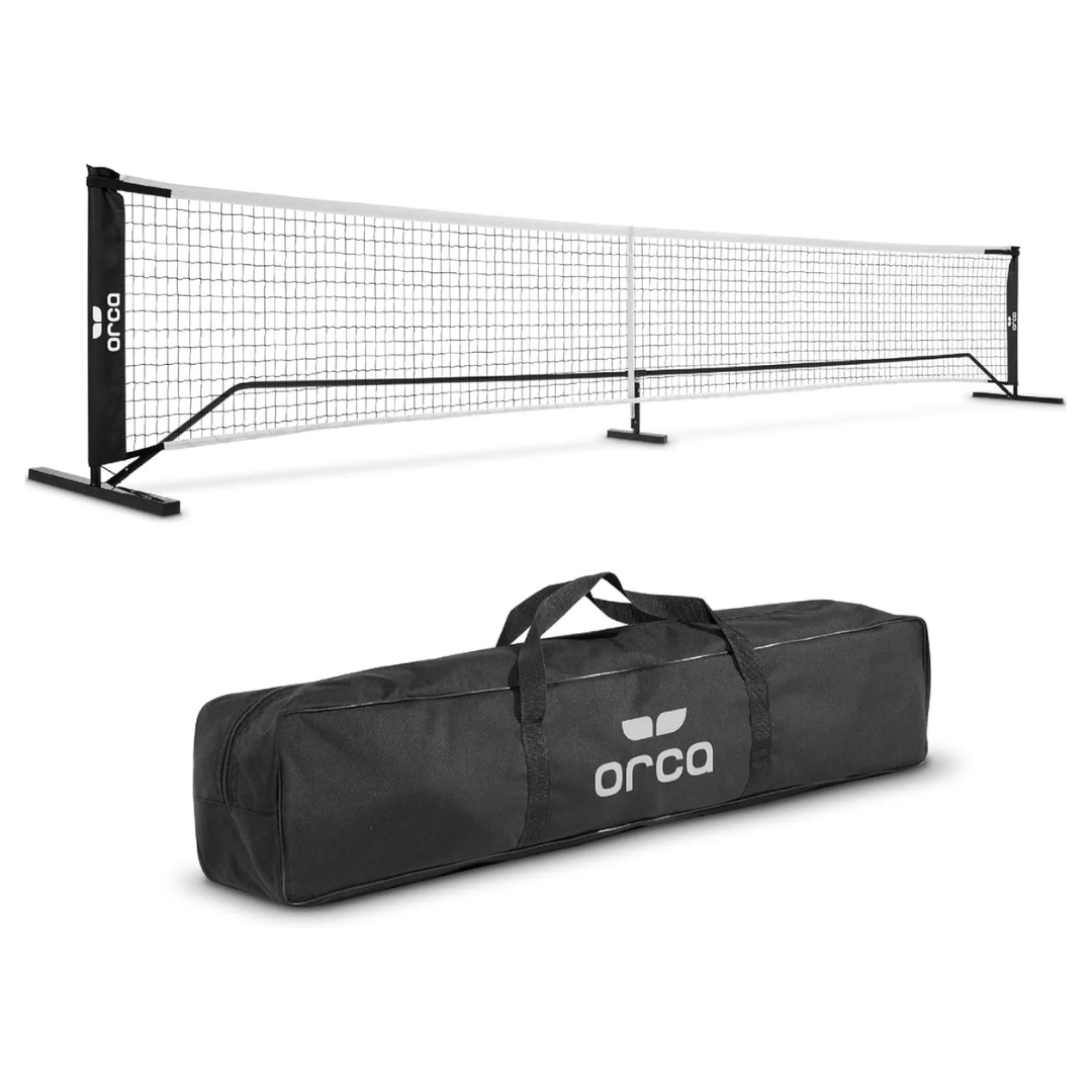 Orca 22 FT Full Court Portable Pickleball Net with Carry Bag