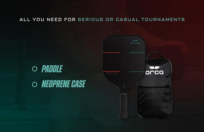 Orca Predator Performance Series Fiberglass Pickleball Paddle - Power Edition