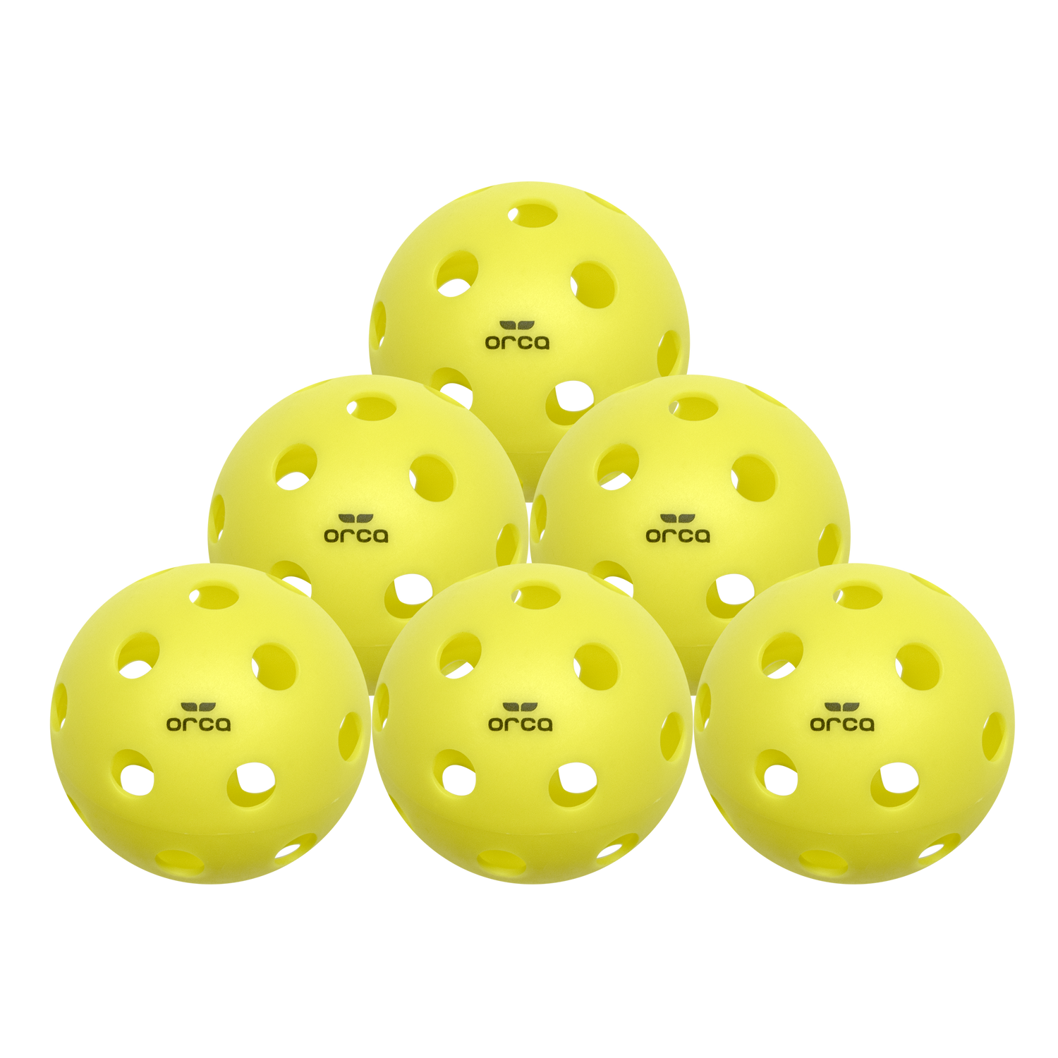 Orca Pi 26 Indoor Pickleballs - 6 Pack