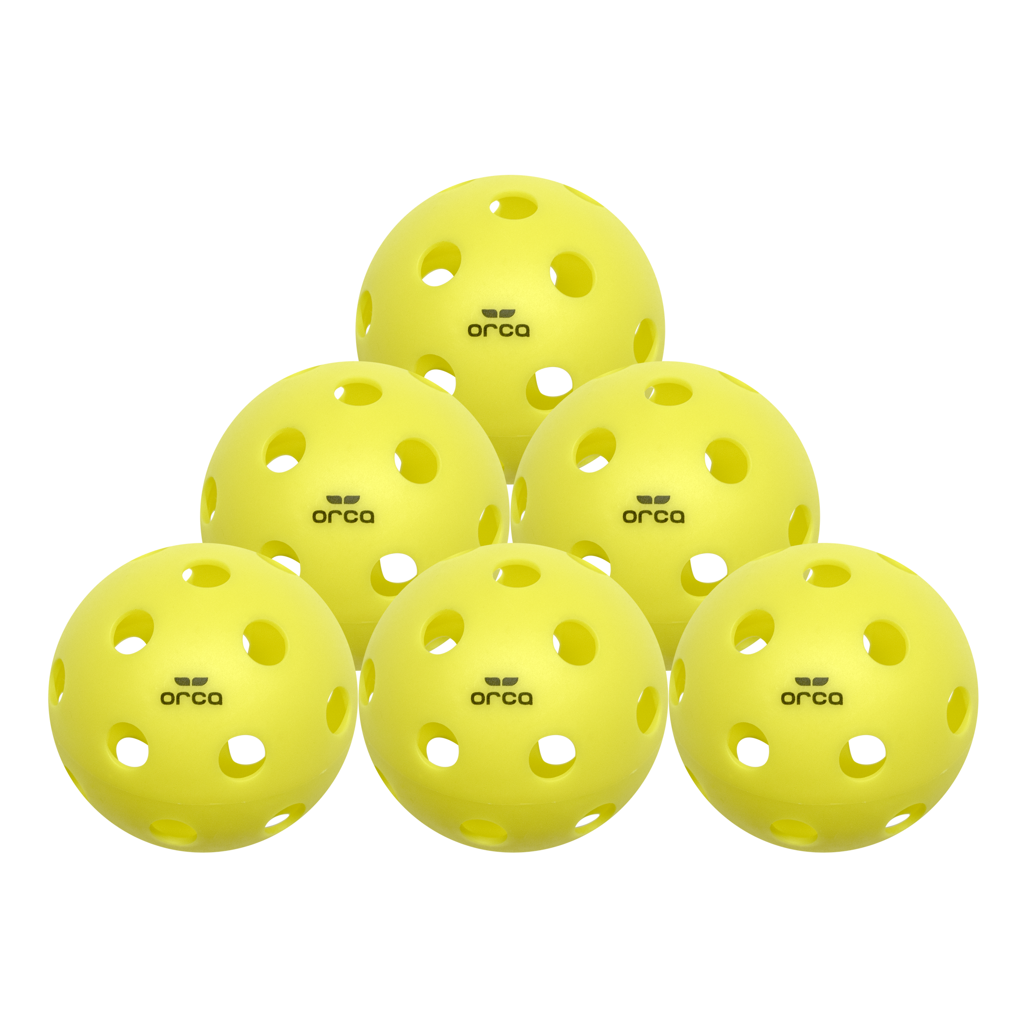 Orca Pi 26 Indoor Pickleballs - 6 Pack