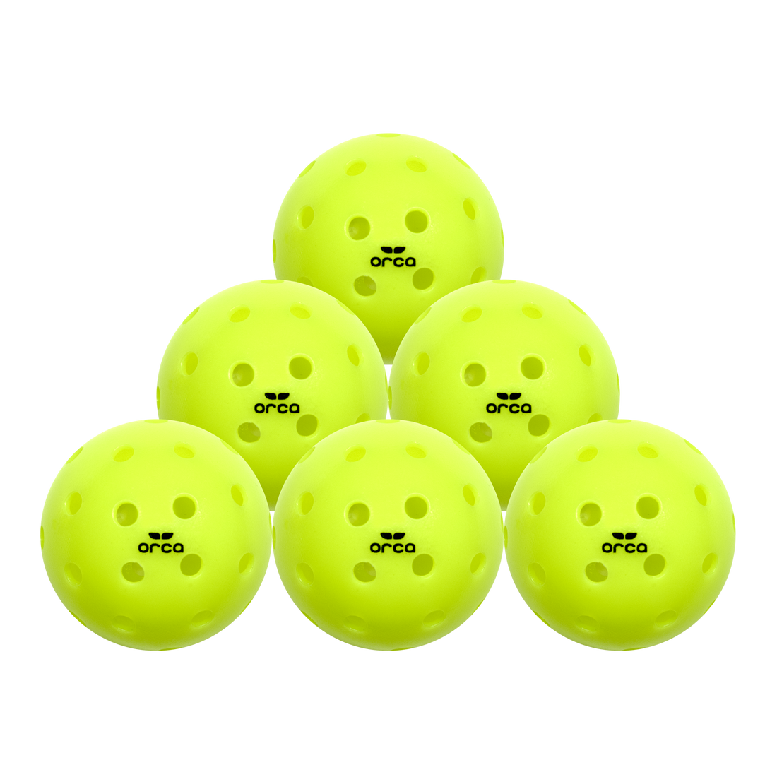 Orca Pi 40 Outdoor Pickleballs - 6 Pack